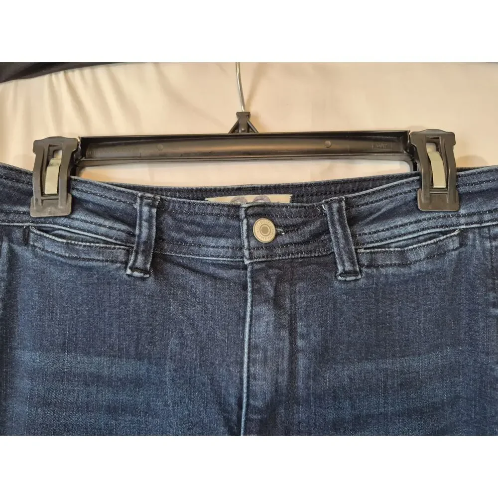 Free People We The Free Wide Leg Flare Cotton Blend Jeans 29